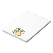 Bloc-note Cinnamon Roll Honey Bun mignon dessin (Tourné)