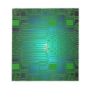 Bloc-note circuits de conducteurs de cartes