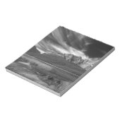 Bloc-note Cirrus nuages au-dessus du lac Waterfowl, Banff (Tourné)