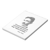 Bloc-note Citation De Nikola Tesla (Tourné)