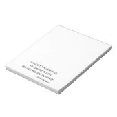 Bloc-note Citation De Shakespeare - Bataille De Wits (Tourné)