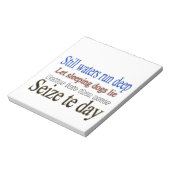 Bloc-note Citations célèbres : (Tourné)