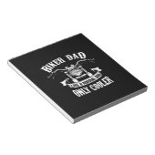 Bloc-note Citations grand-père | Best Biker Papa (Incliné)