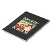 Bloc-note Citations grand-père | Meilleur papa de chat (Tourné)