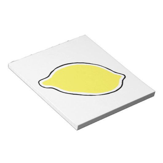 Bloc-note Citron (Incliné)
