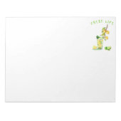 Bloc-note Citron Cool de jus Boire Citron (Devant)