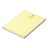 Bloc-note Citron Soleil Ensoleillé (Tourné)