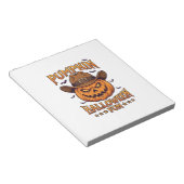 Bloc-note Citrouille Halloween Amusement Lanterne Jack Chape (Incliné)