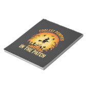 Bloc-note Citrouille la plus cool d'Halloween dans le patch (Tourné)