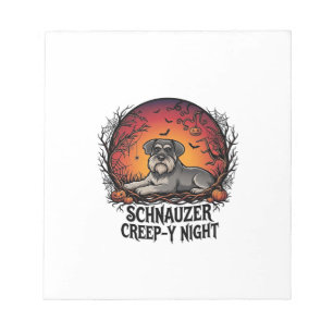 Bloc-note Citrouilles Chauves-Souris de Nuit Flippantes Schn