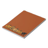 Bloc-note Citrouilles d'Halloween (Tourné)