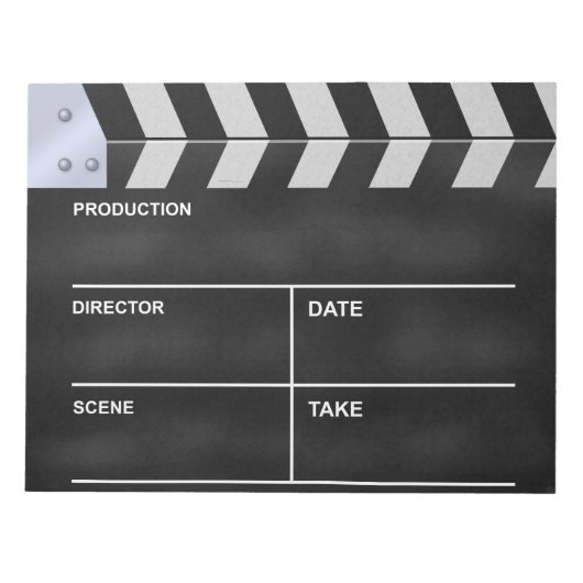 Bloc-note Clapet de cinéma (Devant)