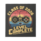 Bloc-note Class Of 2026 Level Complete (Devant)