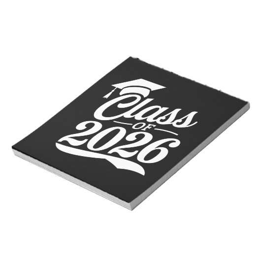 Bloc-note Classe De Diplômés De 2026 Fier (Tourné)