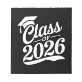 Bloc-note Classe De Diplômés De 2026 Fier (Devant)