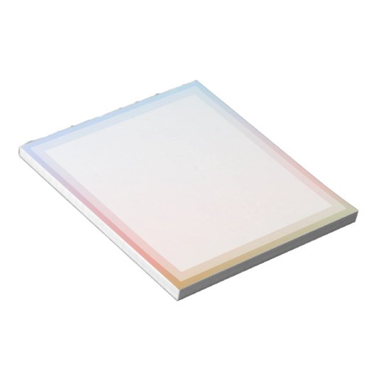 Bloc-note Classic Arc en arc-en-ciel Boarder Photo frame (Incliné)