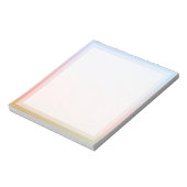 Bloc-note Classic Arc en arc-en-ciel Boarder Photo frame (Tourné)