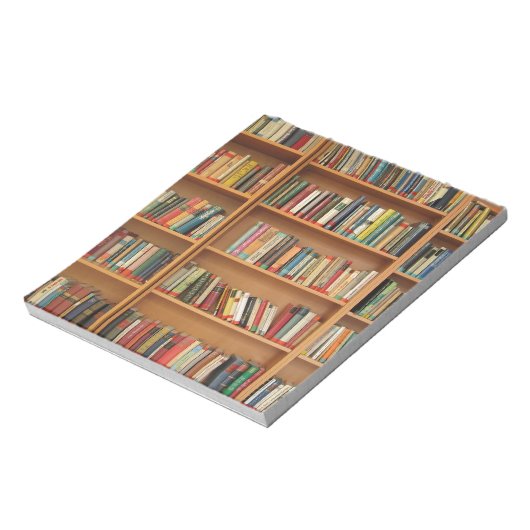 Bloc-note Classic book shelf pattern (Tourné)