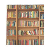Bloc-note Classic book shelf pattern (Devant)