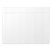 Bloc-note Classic Green Line College Rule  (Devant)