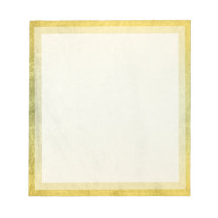 Bloc-note Classic Plaine Boarder Jaune Cadre photo