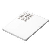 Bloc-note Classique Unicorne Antique Mythique Magie Créature (Tourné)