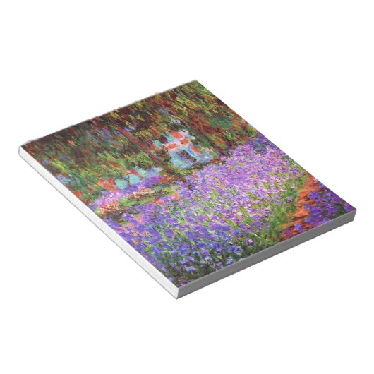 Bloc-note Claude Monet Garden (Incliné)