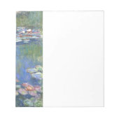 Bloc-note Claude Monet // Nappes d'eau (Devant)