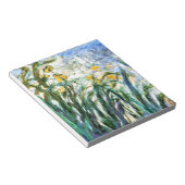 Bloc-note Claude Monet Yellow Irises et Malva 19 (Incliné)