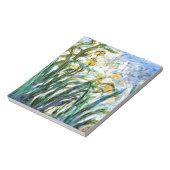 Bloc-note Claude Monet Yellow Irises et Malva 19 (Tourné)