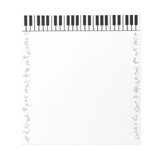 Bloc-note Clavier (Devant)