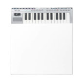 Bloc-note Clavier électronique (Devant)