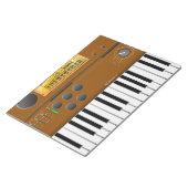 Bloc-note clavier électronique cartoon (Incliné)
