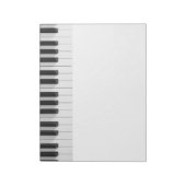 Bloc-note Clavier numérique pour piano (Tourné)