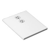 Bloc-note Clic électrique de prise pour customiser le décor (Incliné)