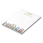 Bloc-note Clip papier - Appréciation personnalisée de l'ense (Tourné)