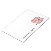 Bloc-note Clipart mignon de porc (Incliné)