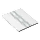 Bloc-note Cliquez sur Personnaliser pour modifier Gris en co (Incliné)