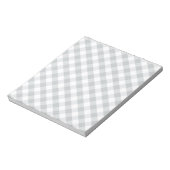 Bloc-note Cliquez sur Personnaliser pour modifier Gris en co (Tourné)