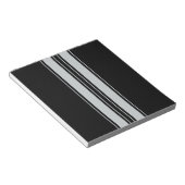 Bloc-note Cliquez sur Personnaliser pour modifier Gris en co (Incliné)