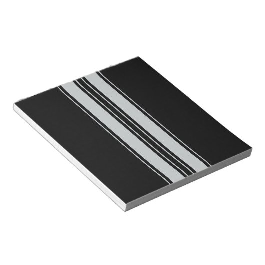 Bloc-note Cliquez sur Personnaliser pour modifier Gris en co (Incliné)