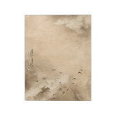 Bloc-note Clouds Birds Feathers Pastel Sky Collage (Tourné)