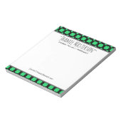 Bloc-note Clover personnalisé (Tourné)