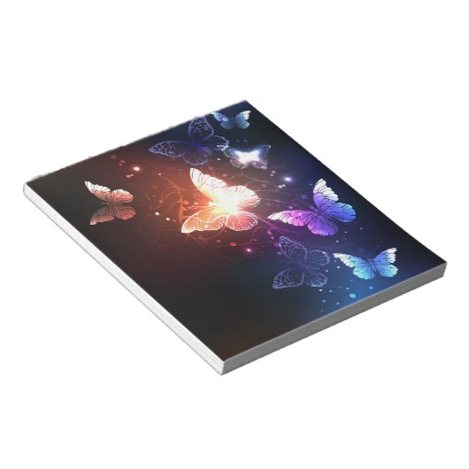 Bloc-note Clowing Night Butterflies (Incliné)