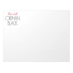 Bloc-note Club de fans de Orphan black
