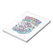 Bloc-note Club de surf Licorne (Tourné)