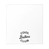 Bloc-note Club des Frères cool I (Devant)