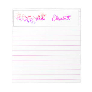 Bloc-note Coccinelle avec queue amusante personnalisée