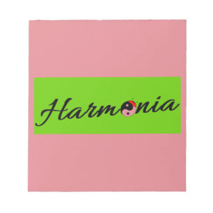 Bloc-note Coccinelle Harmonia zen