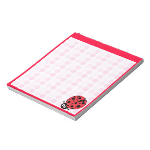 Bloc-note Coccinelle mignonne